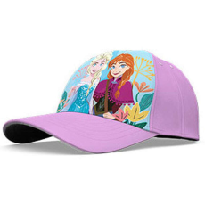 Jégvarázs Disney Jégvarázs Purple Flowers gyerek baseball sapka 54 cm