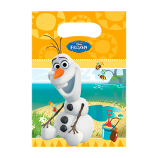 Jégvarázs " Olaf" party táska, 6 darab ajándéktasak