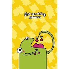  Jegyzetfüzet, A6, kockás, 80 lap, SHKOLYARYK &quot;Love Monster&quot;, vegyes füzet