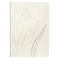  Jegyzetfüzet Clairefontaine Tulip paper, A/6, 10,5x14,8cm, 64 lapos, sima füzet