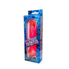 Jelly Anal Slim Jim Vibrator Pink vibrátorok