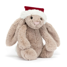 Jellycat karácsonyi plüss nyuszi - Bashful Christmas Bunny plüssfigura