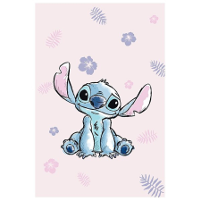 Jerry Fabrics Mikroflanelová deka Lilo a Stitch Pink 100 × 150 cm lakástextília