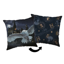 Jerry Fabrics  Polštářek Harry Potter Hogwarts 40 × 40 cm (03300-HARRYHOGWAA) lakástextília