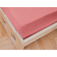 Jersey narancssárga lepedő gyerekágyhoz 70 x 140 cm lakástextília