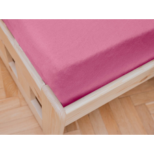 Jersey rózsaszín lepedő EXCLUSIVE 90x200 cm lakástextília