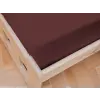  Jersey sötétbarna lepedő EXCLUSIVE 180x200 cm