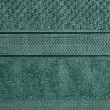  Jessi velúr törölköző Sötétzöld 30x50 cm lakástextília