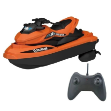  Jet Ski távirányítóval, méretek 30x9x23cm, 27MHZ, narancssárga-fekete távirányítós modell