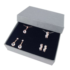  Jetti - Swarovski kristályos dupla ékszerszett ékszer szett