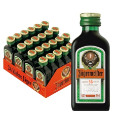  Jägermeister mini 1 TÁLCA (24 * 0,02) 35% likőr