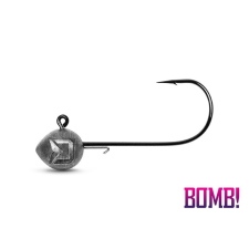  Jig fej tartóval Delphin BOMB! / 5db horgászzsinór