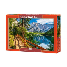 Jigsaw puzzle 1000 darab - Lago di Braies, Olaszország puzzle, kirakós