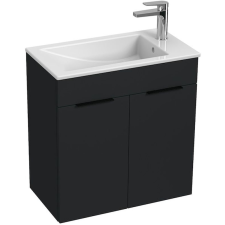 Jika Cube mosdó szekrénnyel 59 cm antracit H4536311763521 fürdőkellék