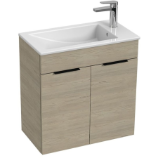 Jika Cube mosdó szekrénnyel 59 cm kőris H4536311765141 fürdőkellék