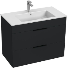 Jika Cube mosdó szekrénnyel 79 cm antracit H4537621763521 fürdőkellék