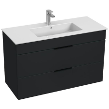 Jika Cube mosdó szekrénnyel 98 cm antracit H4536521763521 fürdőkellék