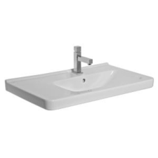 Jika Cubito 75x45 cm aszimmetrikus balos mosdó csaplyukkal H8124210001041 fürdőszoba kiegészítő