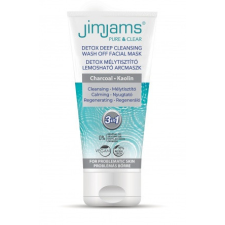 JimJams Pure & Clear Detox mélytisztító lemosható arcmaszk, 75ml arcpakolás, arcmaszk