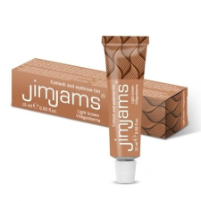 Jimjams szempilla és szemöldökfesték világosbarna, 15 ml szemöldökfesték