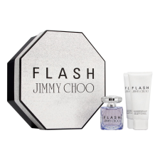 Jimmy Choo Flash SET: EDP 100ml + Testtej 100ml + tusfürdő gél 100ml kozmetikai ajándékcsomag