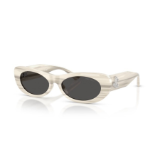 Jimmy Choo JC5038BU 506587 STRIPED WHITE DARK GREY napszemüveg napszemüveg