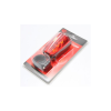 Jing Yi JY-2L Laser elemes hátsó lámpa nyeregcsőre, 5 LED + szélesség jelző lézer, elemek nélkül