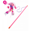  Jk 58764 Plüss játék macskáknak egér pálcán 40cm