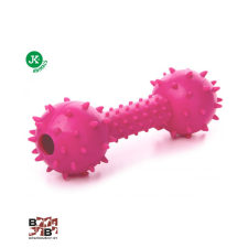  JK Animals tüskés csörgős súlyzó 14 cm játék kutyáknak