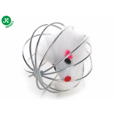 JK | Macskajáték egér drót gömbben 6cm játék macskáknak