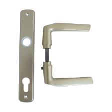 Jkh AJTÓKILINCS CZ 410 + AJTÓCÍM 90 MM PEZSGŐ ELOXÁLT SB zár és alkatrészei