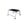 Jkh FELLÉPŐ 1 LÉPCSŐS ACÉL 38X43,5X23CM, 2,1KG, MAX. TERHELHETŐSÉG:150KG