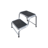 Jkh FELLÉPŐ 2 LÉPCSŐS ACÉL 63X44X41,5CM, 3,7KG, MAX. TERHELHETŐSÉG:150KG