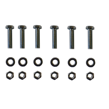 Jkh HATLAPFEJŰ CSAVAR 6X30MM, 4DB-OS + ANYA + ALÁTÉT, INOX barkácsolás, csiszolás, rögzítés