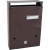 Jkh POSTALÁDA 31X21X7CM MINIMA ZÁRAS BARNA