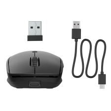 JLAB Go Charge Wireless Bluetooth Mouse Black (IEUMGOCHRGMSRBLK124) egér