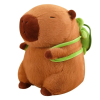 JM Capybara plüss levehető teknős hátizsákkal 35cm