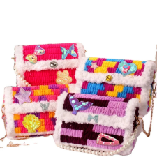 JM DIY Kreatív horgoló táska készítő horgoló készlet kreatív és készségfejlesztő