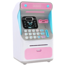 JM Interaktív Játék Bank Automata ATM Arcfelismeréssel kreatív és készségfejlesztő