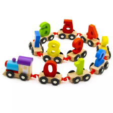 JM Játék Vonat Számokkal, 0-9-ig kreatív és készségfejlesztő