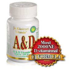 Jó Közérzet a&d vitamin 100 db vitamin és táplálékkiegészítő