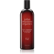 John Masters Organics Zinc & Sage 2-in-1 Shampoo & Conditioner sampon és kondicionáló 2 in1 473 ml sampon