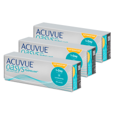 Johnson &amp; Johnson Acuvue Oasys 1-Day with HydraLuxe for Astigmatism (90 lencse) kontaktlencse