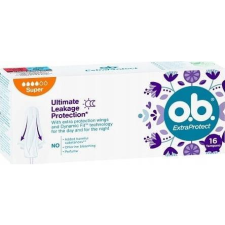 Johnson&Johnson o.b. Extra Protect Super tampon 16 db (3574661626062) (kOB069) intim higiénia