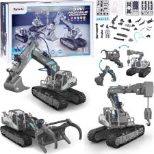Jokomisiada 3 Az 1-Ben Hidraulikus Munkagépek - 168 Elemből álló Készlet (ZA5013) barkácsolás, építés