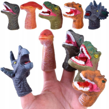 Jokomisiada Dinoszauruszos Gumi Ujjbáb Készlet - 5 Dínóval ( ) játékfigura