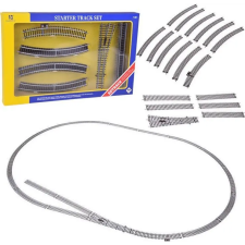 Jokomisiada Fém Sín Pálya Ho Indítóvonathoz 3 Méter ( Kanyarok, Mellékvágányok, Váltó) (RC0644) kisvasút