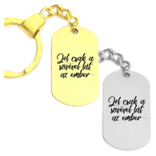  'Jól csak a szívével lát az ember' páros kulcstartó kulcstartó