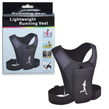  Jól szellőző, állítható méretű unisex futómellény – mobiltelefon tartóval (BBM) fitness eszköz