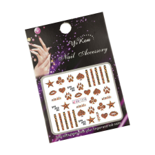 Joli Nails Csajos témájú körömmatrica körömdíszítő